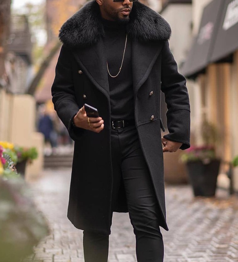Designer Men Wool Trench Coat Faux Fur Collar Fashion Winter Business Long Thick Slim Fit Overcoat Jacket Parka Mens Clothing Plus Size 4XL, Tan;black
Designer Men Wool Trench Coat Faux Fur Collar Fashion Winter Business Long Thick Slim Fit Overcoat Jacket Parka Mens Clothing Plus Size 4XL, Tan;black