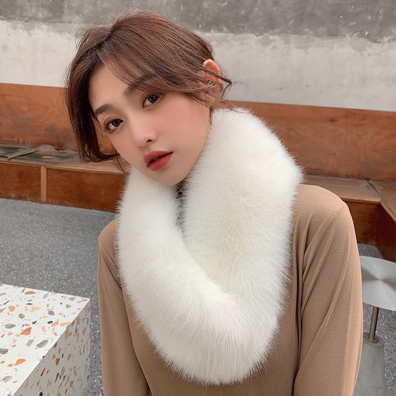 Scarves 2021 Faux Fur Bib Wool Lace Scarf Warm Woolen Collar Thick Solid Neck Sleeve Women Bufandas Multicoloesr De Mujer
Scarves 2021 Faux Fur Bib Wool Lace Scarf Warm Woolen Collar Thick Solid Neck Sleeve Women Bufandas Multicoloesr De Mujer