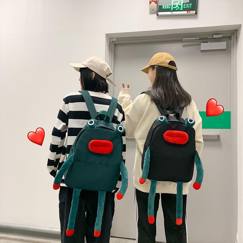 animal cartoon frog backpack women multifunction students school bag for boys girls creative fashion cute oxford cloth backpacks
animal cartoon frog backpack women multifunction students school bag for boys girls creative fashion cute oxford cloth backpacks