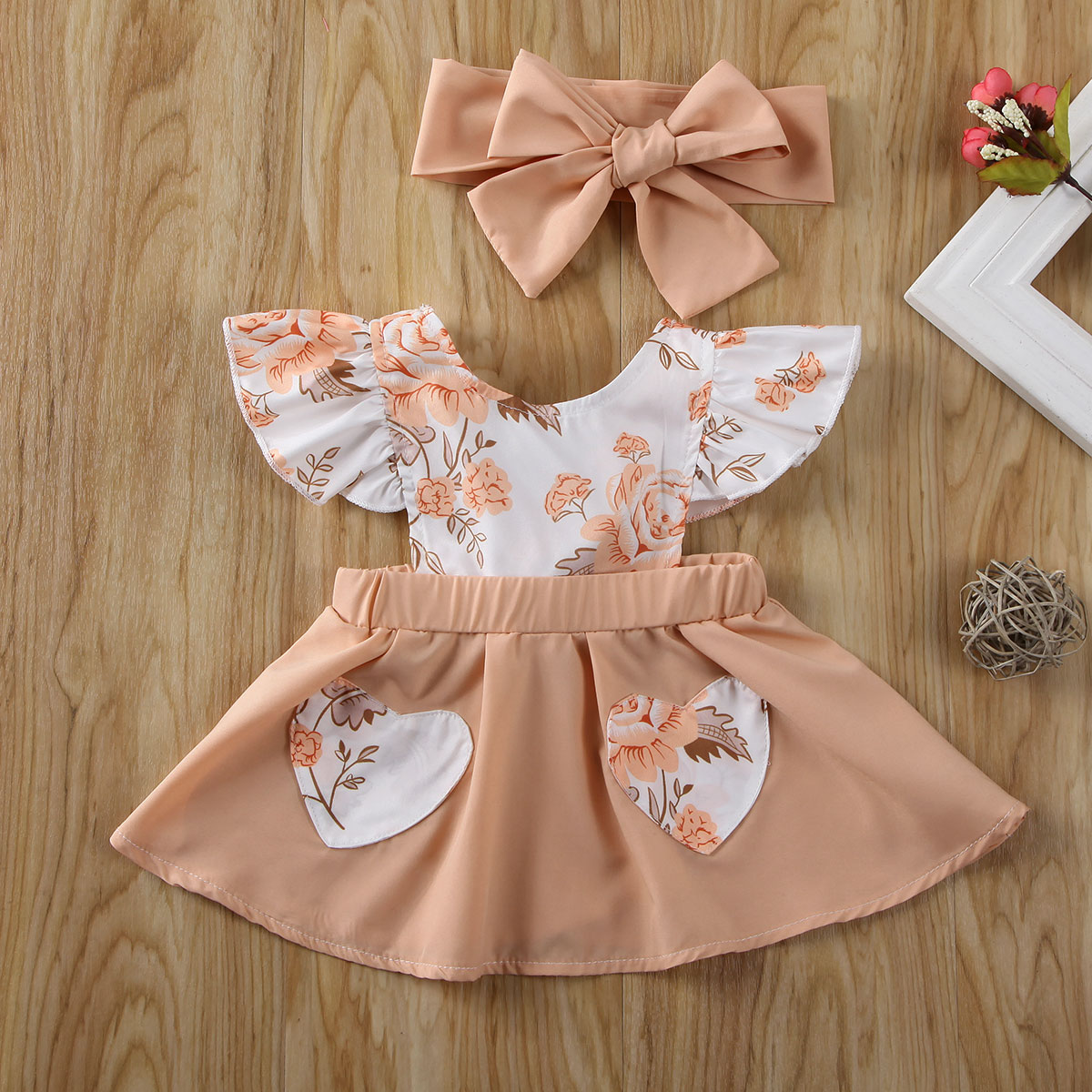 0-18M Newborn Baby Girl Clothes Girls Flower Print Sleeveless Patchwork Dress Headband Toddler 2Pcs Outfits Kids Sunsuit Clothes, Default color
0-18M Newborn Baby Girl Clothes Girls Flower Print Sleeveless Patchwork Dress Headband Toddler 2Pcs Outfits Kids Sunsuit Clothes, Default color