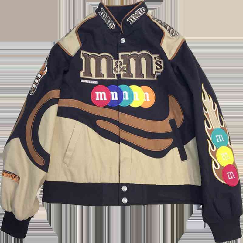 Men's Jackets Embroidered jacket, harajuku, male, long sleeve, for spring and autumn, Z4RU, 1# shoe box
Men's Jackets Embroidered jacket, harajuku, male, long sleeve, for spring and autumn, Z4RU, 1# shoe box