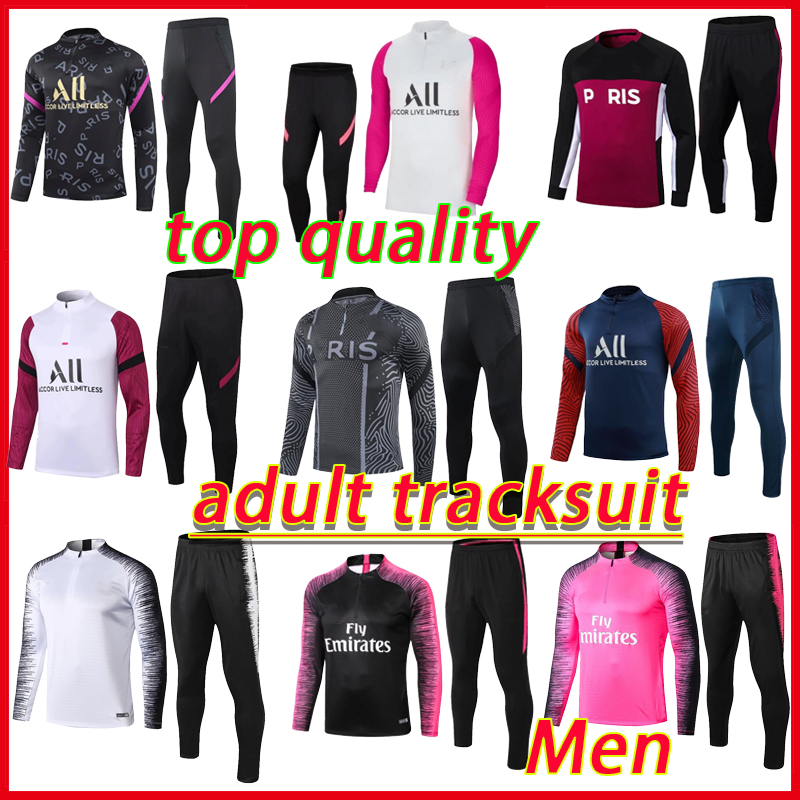 20 21 Paris men adults football tracksuit soccer training suit jacket 2020 2021 men training survetement soccer tracksuit jogging, Black
20 21 Paris men adults football tracksuit soccer training suit jacket 2020 2021 men training survetement soccer tracksuit jogging, Black