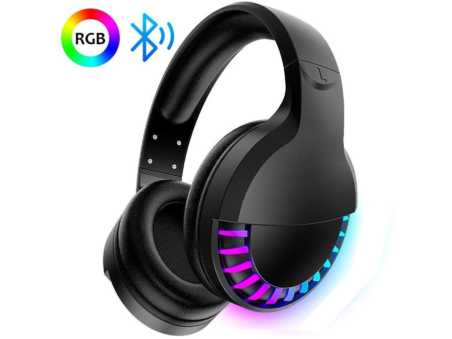 Wireless Gaming Headset, Over-Ear Headphones with Bluetooth 5.0, RGB Backlight Headset for PS4, PC, Mac, Mobile,Xbox One Controller
Wireless Gaming Headset, Over-Ear Headphones with Bluetooth 5.0, RGB Backlight Headset for PS4, PC, Mac, Mobile,Xbox One Controller