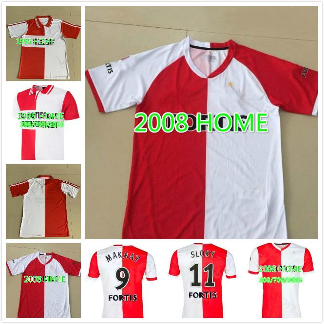 2007 2008 1994 1995 V. BRONCKHORST Mens Retro Soccer Jerseys 94 95 07 08 MAKAAY SLORY Home Football Shirt Uniforms Voetbalshirts, Red
2007 2008 1994 1995 V. BRONCKHORST Mens Retro Soccer Jerseys 94 95 07 08 MAKAAY SLORY Home Football Shirt Uniforms Voetbalshirts, Red
