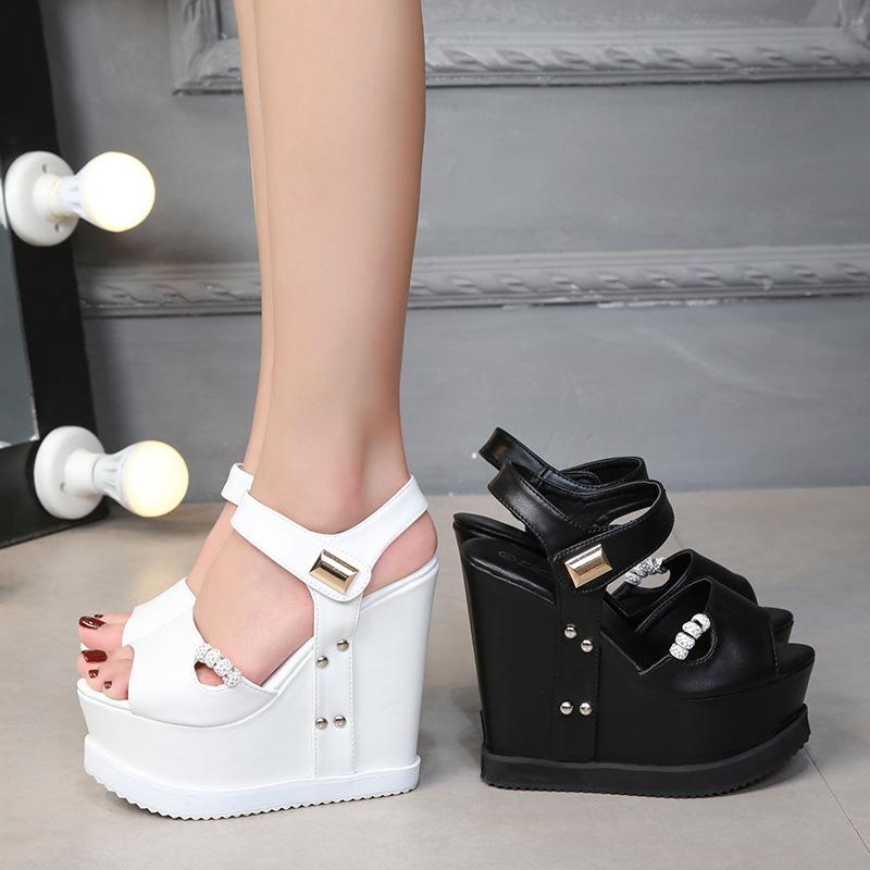 Dress Shoes 5.5 Inches Hick Platform Sandals Stripper Slope Heels Nightclub Fashion Women Models Show Sexy Fetish Full Mature, Black
Dress Shoes 5.5 Inches Hick Platform Sandals Stripper Slope Heels Nightclub Fashion Women Models Show Sexy Fetish Full Mature, Black