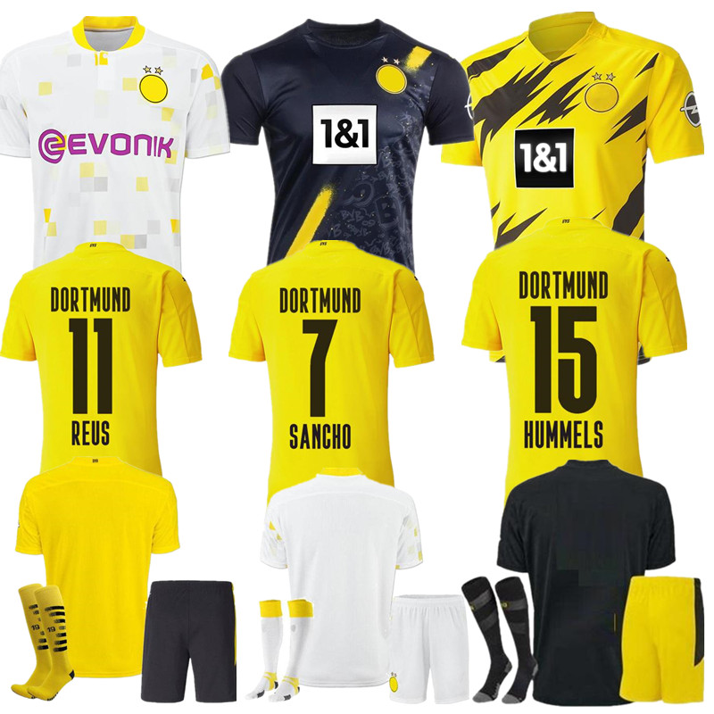 20 21 Dortmund football jersey SANCHO HAZARD HAALAND men's+kids football jersey suit REUS WITSEL, Black;yellow
20 21 Dortmund football jersey SANCHO HAZARD HAALAND men's+kids football jersey suit REUS WITSEL, Black;yellow