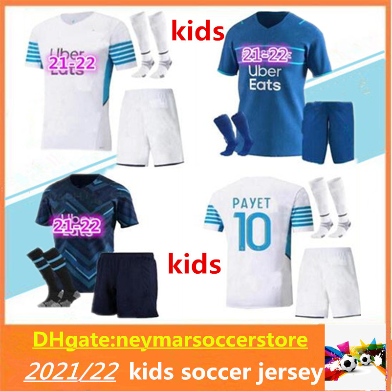 KIDS 21 22 Maillot foot Olympique de Marseille Soccer jersey 2021 2022 OM Marseilles PAYET THAUVIN BENEDETTO MILIK ALVARO football shirt kits
KIDS 21 22 Maillot foot Olympique de Marseille Soccer jersey 2021 2022 OM Marseilles PAYET THAUVIN BENEDETTO MILIK ALVARO football shirt kits