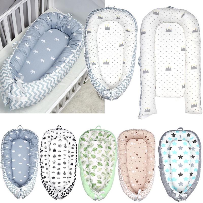Bedding Sets 90x50cm Baby Longer Nest Bed With Pillow Portable Crib Travel Infant Toddler Cotton Bassinet For Born Bumper
Bedding Sets 90x50cm Baby Longer Nest Bed With Pillow Portable Crib Travel Infant Toddler Cotton Bassinet For Born Bumper
