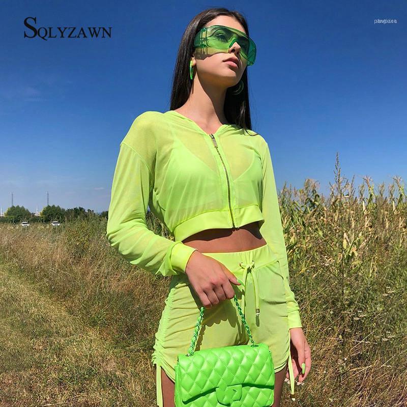 Sexy Mesh Transparent 2 Piece Set Women Summer Sun-protection Tracksuit Hooded Long Sleeve + Drawstring Shorts Outfits Beachwear Women's Tra, Gray
Sexy Mesh Transparent 2 Piece Set Women Summer Sun-protection Tracksuit Hooded Long Sleeve + Drawstring Shorts Outfits Beachwear Women's Tra, Gray