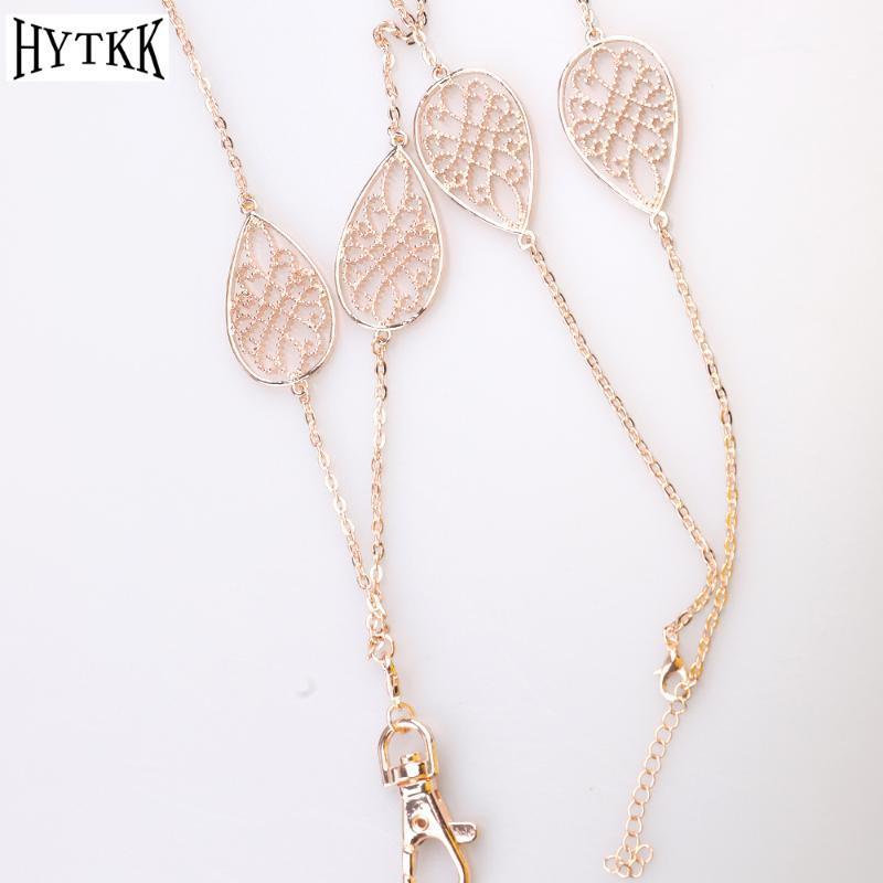 Keychain Necklace Rose Gold Water Drop Mesh Hanging Neck Jewelry Elegant Women Convenient Charm Chains
Keychain Necklace Rose Gold Water Drop Mesh Hanging Neck Jewelry Elegant Women Convenient Charm Chains