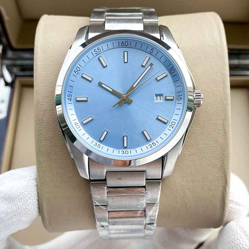 Classic Mens Watches Automatic Mechanical Watch 41mm Fashion Business Wristwatches Silver Wristwatch Montre De Luxe Christmas Gift, Slivery;brown
Classic Mens Watches Automatic Mechanical Watch 41mm Fashion Business Wristwatches Silver Wristwatch Montre De Luxe Christmas Gift, Slivery;brown