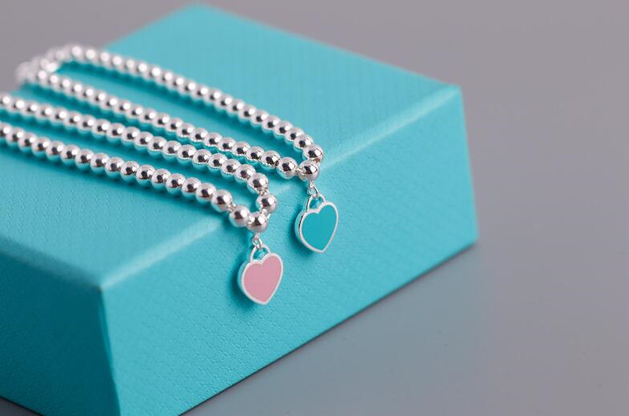 2021 new blue red pink heart bracelet s925 sterling silver bracelet enamel love blue buddha bead hand ornament girl wholesale, Black
2021 new blue red pink heart bracelet s925 sterling silver bracelet enamel love blue buddha bead hand ornament girl wholesale, Black