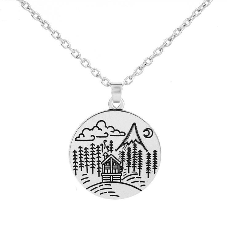 Pendant Necklaces 6 Different Styles Camping Adventure Is Where The Heart Shape Necklace Jewelry Outdoor Gifts, Silver
Pendant Necklaces 6 Different Styles Camping Adventure Is Where The Heart Shape Necklace Jewelry Outdoor Gifts, Silver
