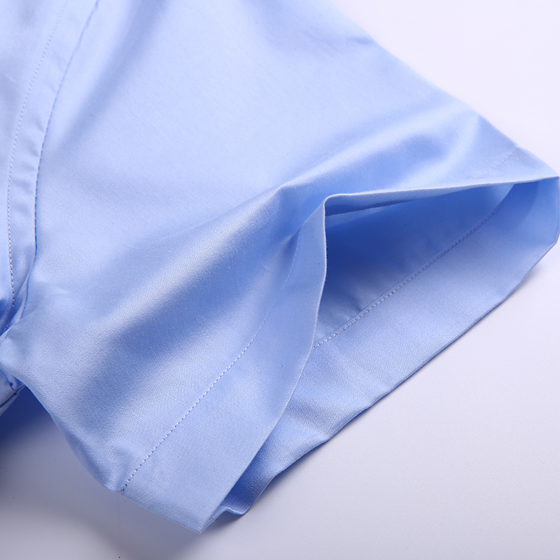 DAVYDAISY High Quality Summer Men's Shirt Short Sleeved 100% Cotton Male Formal Shirts Man Dress White Slim Fit Shirt DS201 T200505