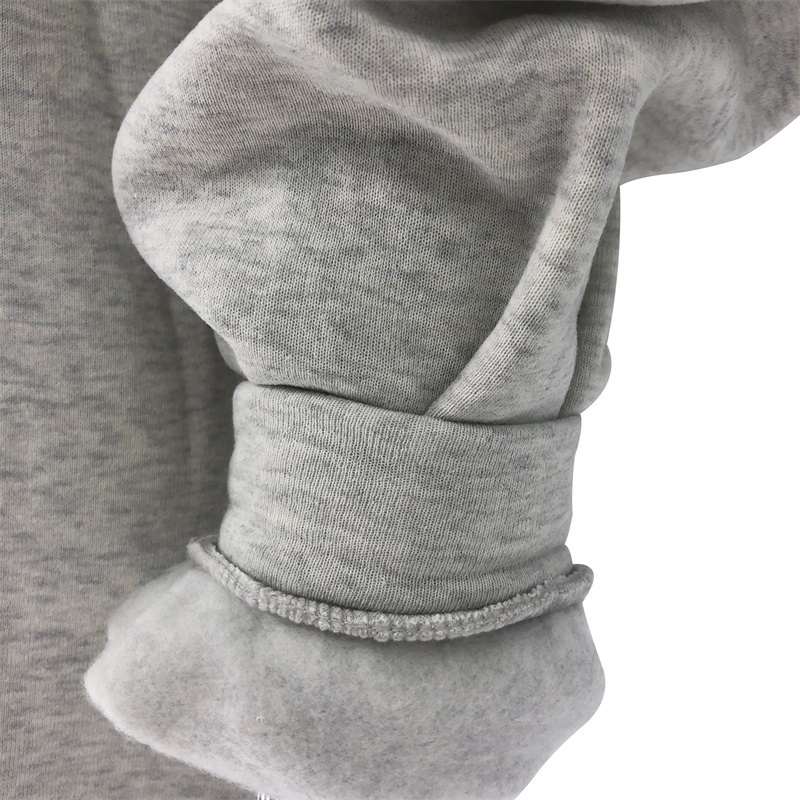GOPLUS Women Hoodie Collar Sweatshirts Stand Half Zipper Letter Printing Long Sleeve Sweatshirts Vintage Casual Plus Size Hoodie 201216