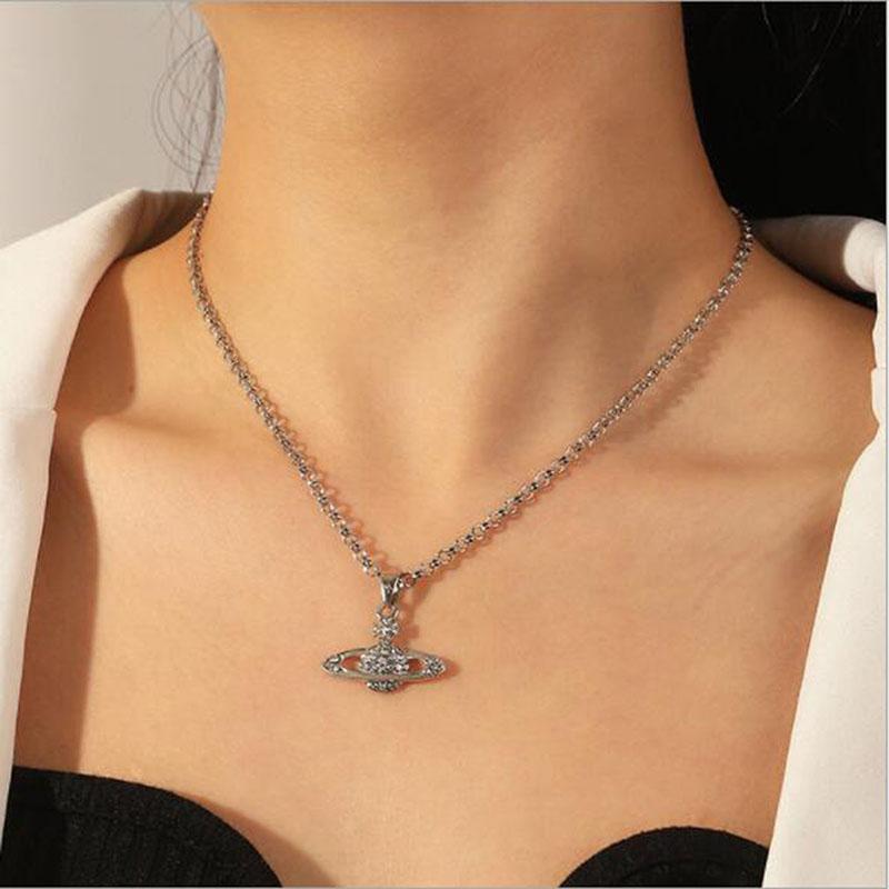 Pendant Necklaces Fashion Trend Rhinestone Crystal Planet Necklace For Women Girls Wedding Party Jewelry Gifts
Pendant Necklaces Fashion Trend Rhinestone Crystal Planet Necklace For Women Girls Wedding Party Jewelry Gifts