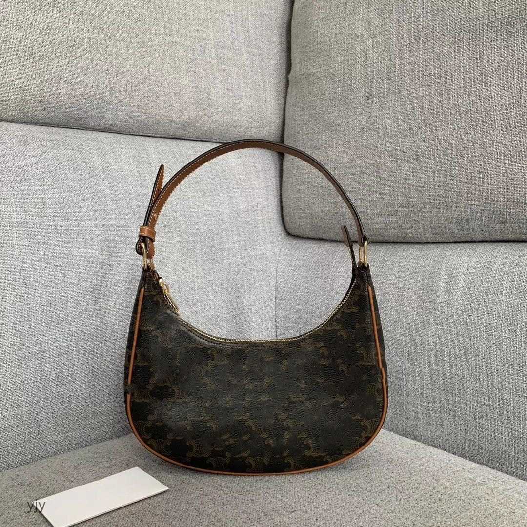 1:1 2020 new pea bag old flower axillary Bag Fashion