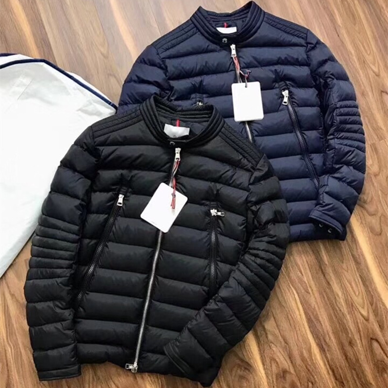 Fashion locomotive down Jacket miot J33 classic men's stand-up collar coat trendy high-quality keep warm goose downs jackets, Black
Fashion locomotive down Jacket miot J33 classic men's stand-up collar coat trendy high-quality keep warm goose downs jackets, Black