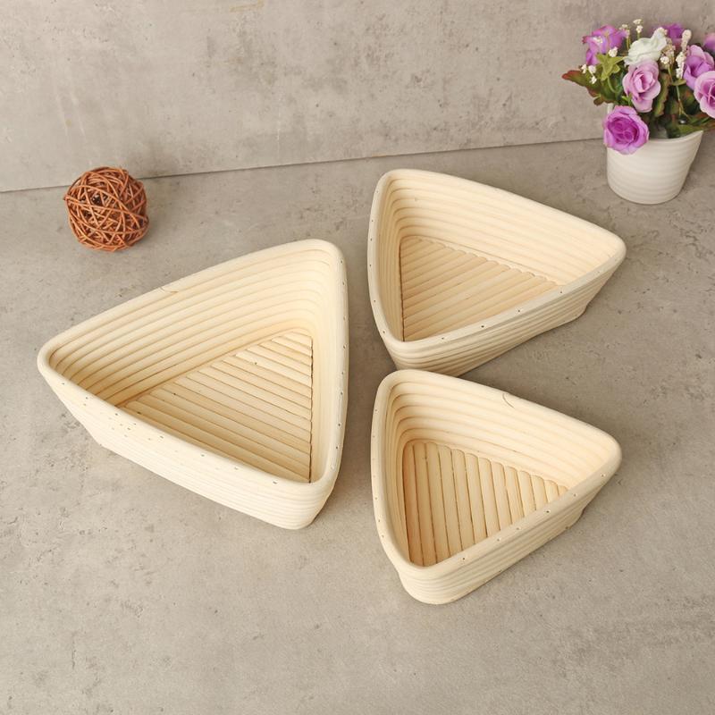 Triangle Bread Basket Unbleached Natural Cane Baking Tool for Rising Round Crispy Crust Baked Bread Making Dough Shape Loaf Boul
Triangle Bread Basket Unbleached Natural Cane Baking Tool for Rising Round Crispy Crust Baked Bread Making Dough Shape Loaf Boul