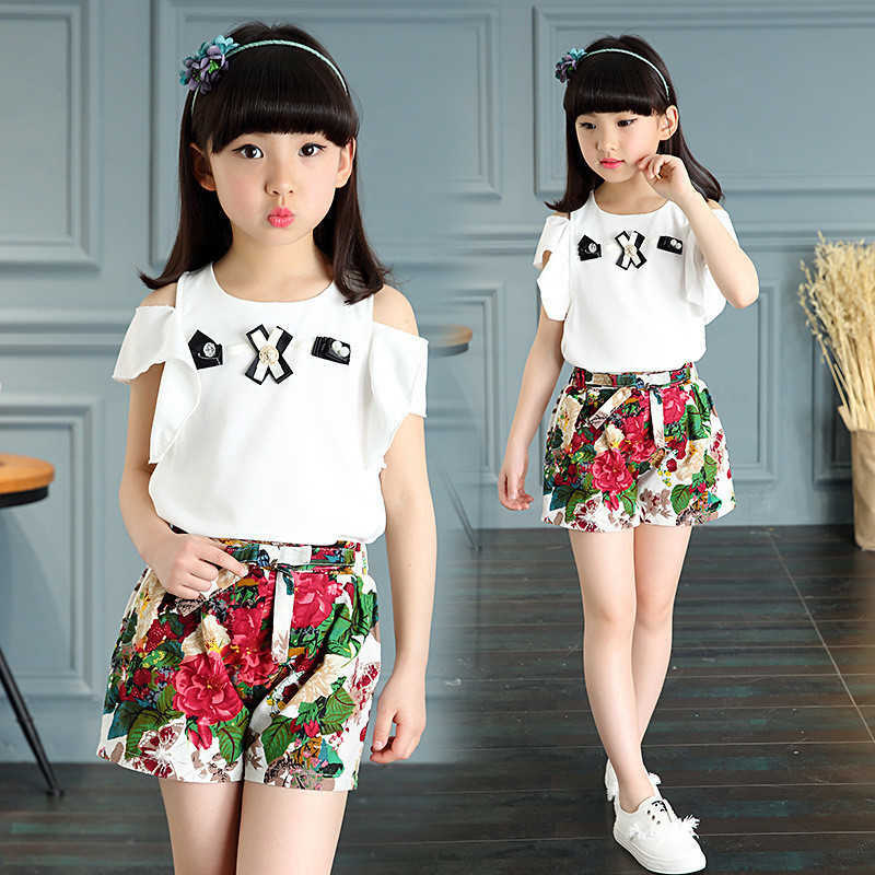 summer fashion bow Pearl T-shirt+flower pants kid Children clothing set baby girl clothes 3-12 ages 210615, Yellow
summer fashion bow Pearl T-shirt+flower pants kid Children clothing set baby girl clothes 3-12 ages 210615, Yellow