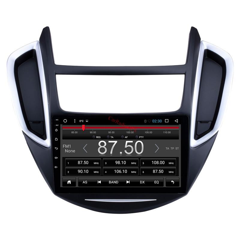 Android 10 car dvd GPS Navigation Radio Player for Chevy Chevrolet Trax 2014-2016 support Steering Wheel Control 9 inch HD Touchscreen
