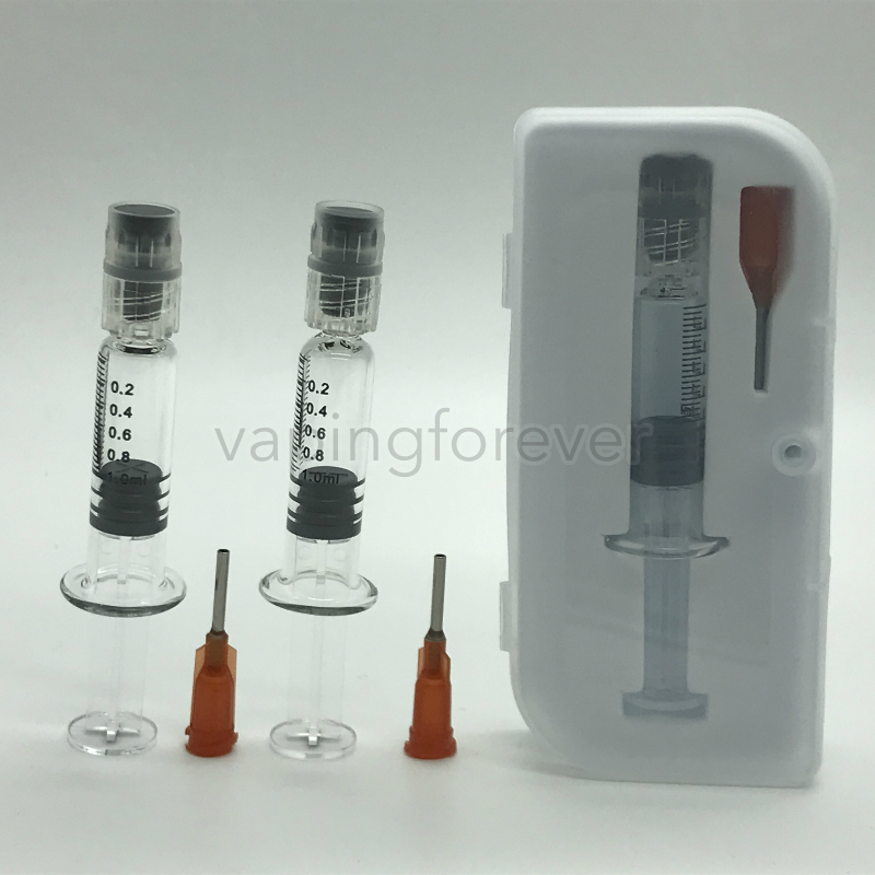 1ML Luer Lock Glass Syringes Retail boxes Injector Vape Pen Oil Filling Tools Oil Cartridges With Measurement Mark Empty
1ML Luer Lock Glass Syringes Retail boxes Injector Vape Pen Oil Filling Tools Oil Cartridges With Measurement Mark Empty
