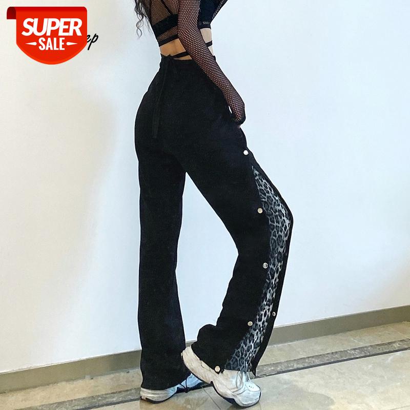 Weekeep Leopard Patchwork Joggers Women Sweatpants Casual Drawstring High Waist Wide-Leg Pants Straight Harajuku Trousers Button #ZF52, Black;white
Weekeep Leopard Patchwork Joggers Women Sweatpants Casual Drawstring High Waist Wide-Leg Pants Straight Harajuku Trousers Button #ZF52, Black;white