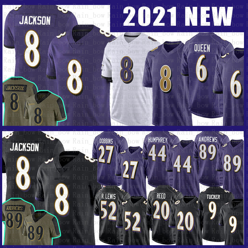 Custom 8 Lamar Jackson Jersey Ray Lewis Rashod Bateman Marlon Humphrey J.K. Dobbins Ed Reed Justin Tucker Patrick Queen Brown Mark Andrews Odafe Oweh Football Jerseys, Black
Custom 8 Lamar Jackson Jersey Ray Lewis Rashod Bateman Marlon Humphrey J.K. Dobbins Ed Reed Justin Tucker Patrick Queen Brown Mark Andrews Odafe Oweh Football Jerseys, Black