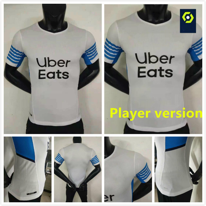 player version Marseille soccer jersey Olympique De 21 22 OM 2021 2022 maillot foot CUISANCE THAUVIN BENEDETTO KAMARA PAYET football shirts men kit, White
player version Marseille soccer jersey Olympique De 21 22 OM 2021 2022 maillot foot CUISANCE THAUVIN BENEDETTO KAMARA PAYET football shirts men kit, White
