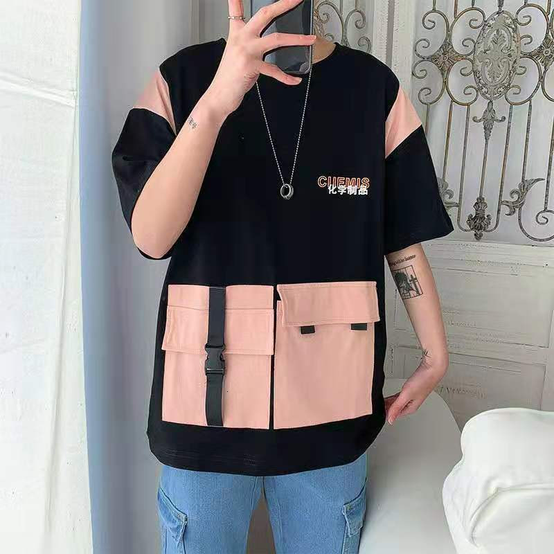 2021 New Harajuku Bolsos Coreano Camisas Hip Hop T-shirt De Es Dimenses Plus Size Solto Retalhos t Camisa Doec
2021 New Harajuku Bolsos Coreano Camisas Hip Hop T-shirt De Es Dimenses Plus Size Solto Retalhos t Camisa Doec