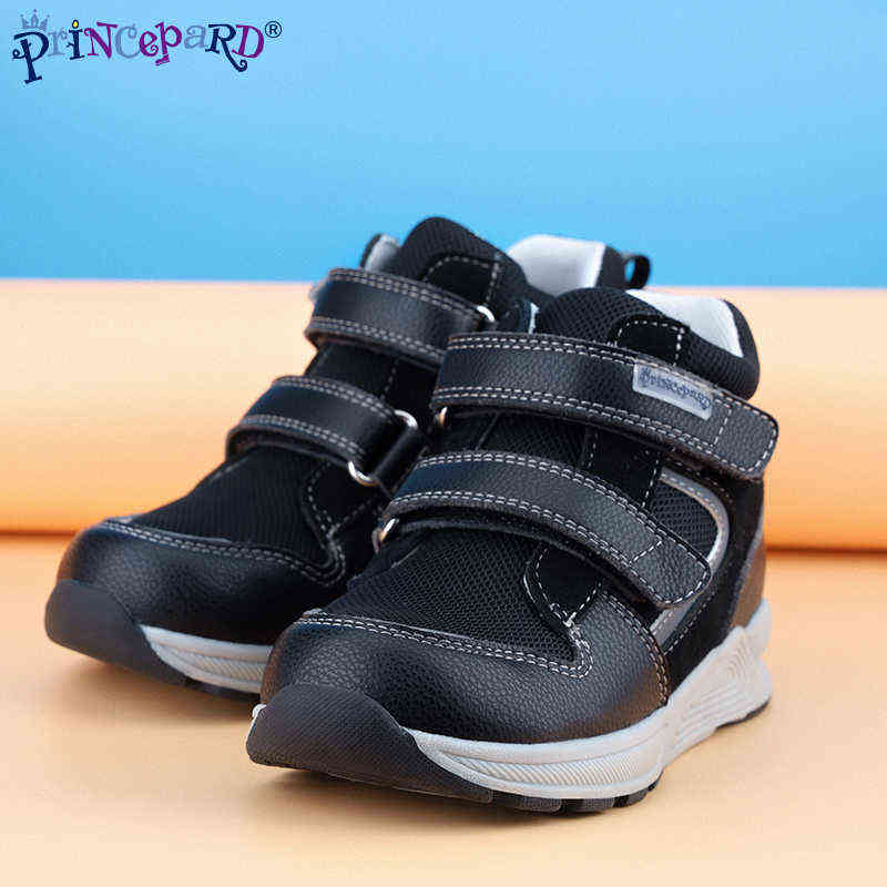 Princepard Children Orthopedic Sneakers for Flatfeet Ankle Support Kids Sport Running Shoes with insole orthopedic Boys Girls G1210