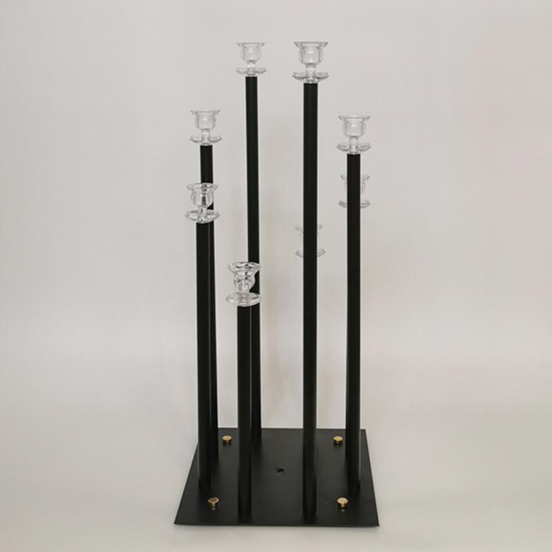 Candle Holders Metal Holder 8 Heads Black Candlesticks Wedding Table Centerpiece Candelabra Pillar Stand Road Lead Party Decor
Candle Holders Metal Holder 8 Heads Black Candlesticks Wedding Table Centerpiece Candelabra Pillar Stand Road Lead Party Decor