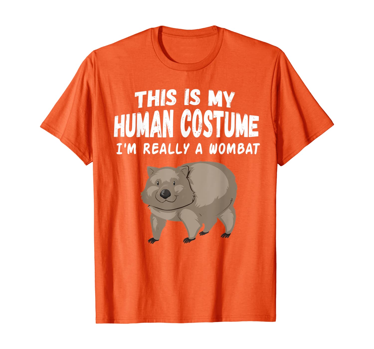 This is My Human Costume I'm Really A WOMBAT Cute T-Shirt, White;black
This is My Human Costume I'm Really A WOMBAT Cute T-Shirt, White;black