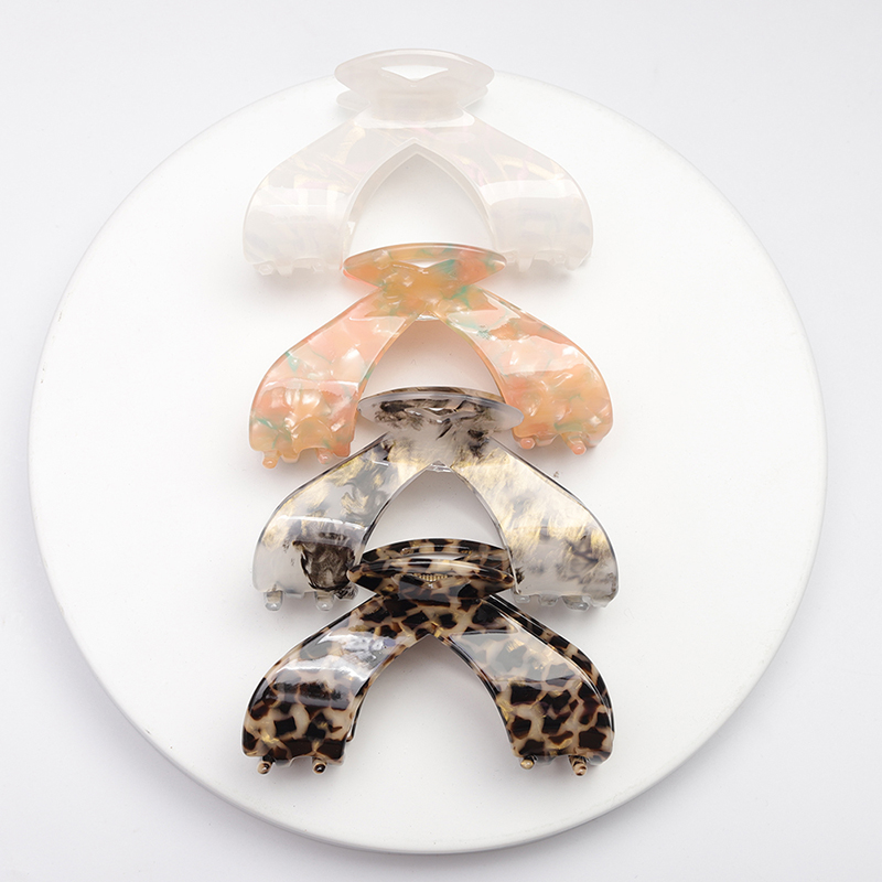 Acetate Hairpin Hollow Arc Korean Fashion Ins Girl Catch Clamps Small Fresh Leopard Print Catch-Clip Temperament Simple Headpin Hair Accessories Jewelry Gifts
Acetate Hairpin Hollow Arc Korean Fashion Ins Girl Catch Clamps Small Fresh Leopard Print Catch-Clip Temperament Simple Headpin Hair Accessories Jewelry Gifts