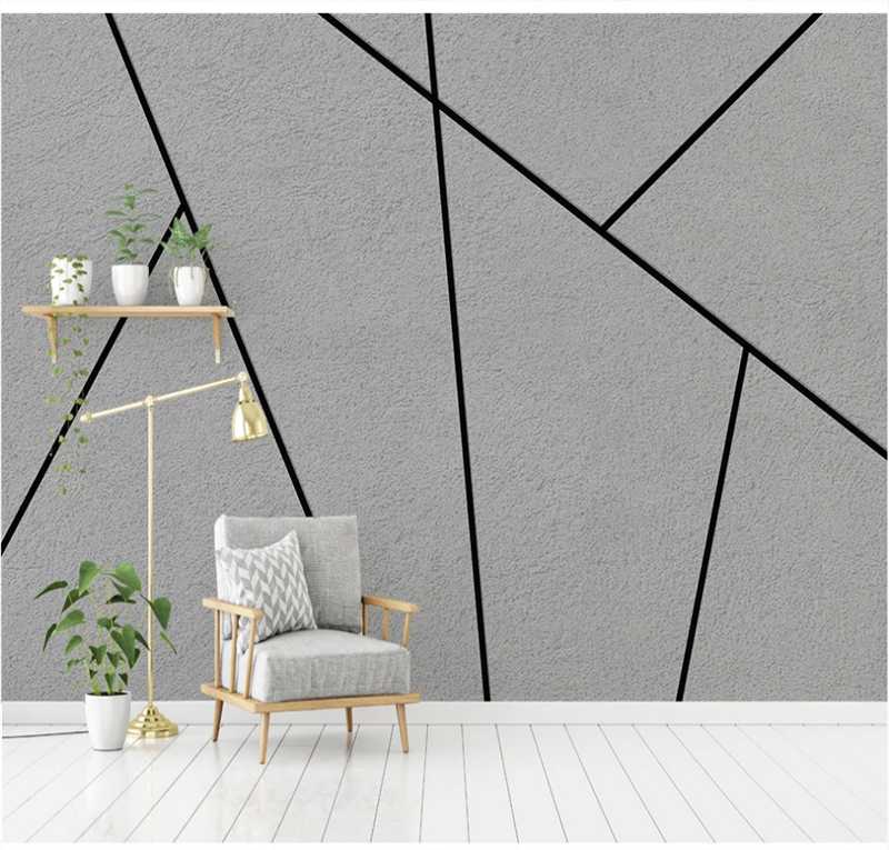 Custom wallpaper 3d photo wall Nordic minimalist personality abstract geometric line square TV background wall 8d covering, Silk cloth 
Custom wallpaper 3d photo wall Nordic minimalist personality abstract geometric line square TV background wall 8d covering, Silk cloth