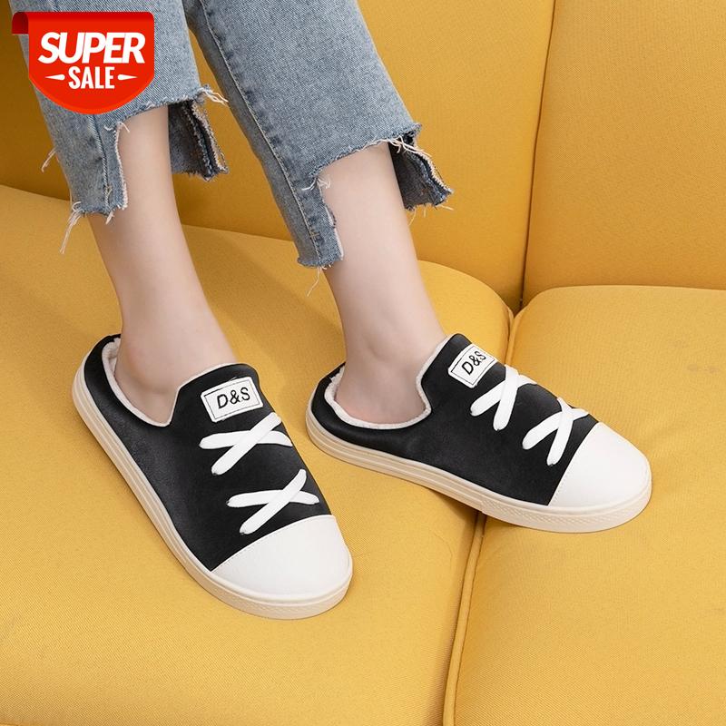 Women Plush Slippers Casual Home Slides Soft Slippers Couple Indoor Slides Warm Cotton Shoes Non-slip Bestselling Shoes 36-45 #pc7k, Black
Women Plush Slippers Casual Home Slides Soft Slippers Couple Indoor Slides Warm Cotton Shoes Non-slip Bestselling Shoes 36-45 #pc7k, Black