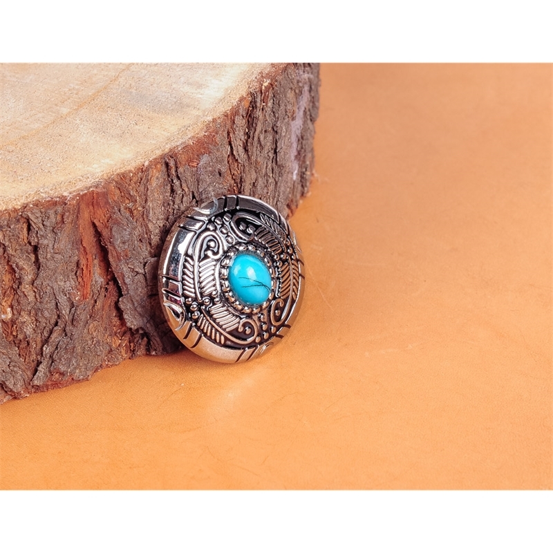 10PCS 30MM FLORAL FEATHER TURQUOISE RHINESTONE SLIVER SCREW BACK LEATHERCRAFT CONCHOS BAG BELT DECOR 210302, Black
10PCS 30MM FLORAL FEATHER TURQUOISE RHINESTONE SLIVER SCREW BACK LEATHERCRAFT CONCHOS BAG BELT DECOR 210302, Black