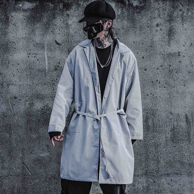 men's jackets long trench autumn simple loose open stitch black outwear male casual harajuku daily jacket sashes korean clothes b6, Black;brown
men's jackets long trench autumn simple loose open stitch black outwear male casual harajuku daily jacket sashes korean clothes b6, Black;brown