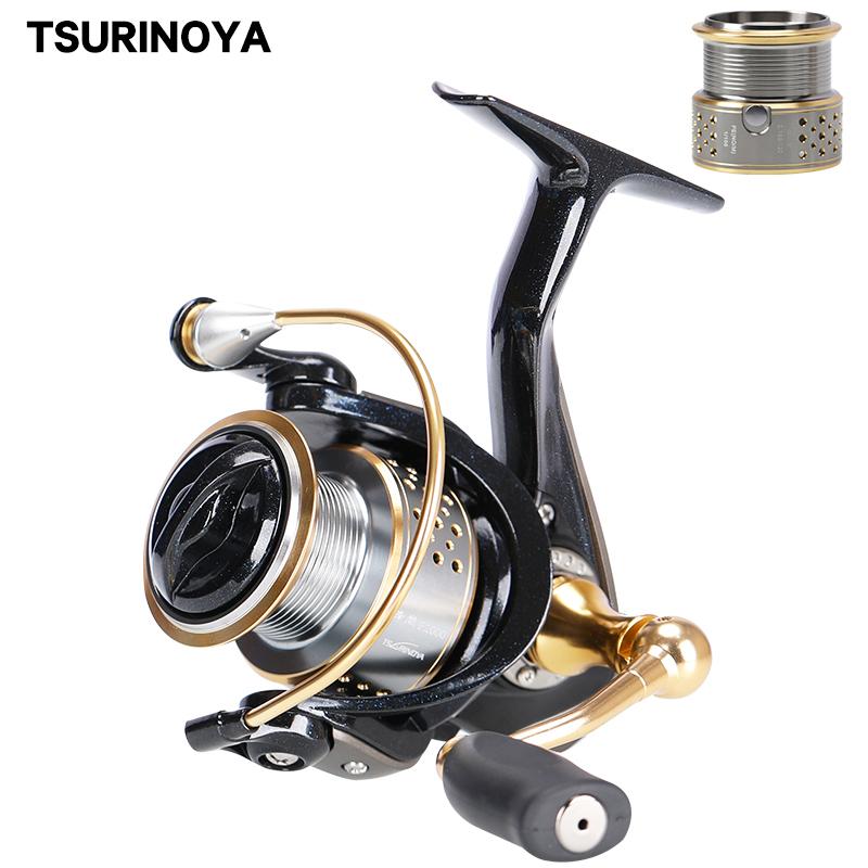 Baitcasting Reels TSURINOYA Fishing Reel FENGSHANG 2000 Double Metal Spools Freshwater Spinning 8+1BB 5.2:1 Ratio Durable Bass Wheel Coil
Baitcasting Reels TSURINOYA Fishing Reel FENGSHANG 2000 Double Metal Spools Freshwater Spinning 8+1BB 5.2:1 Ratio Durable Bass Wheel Coil
