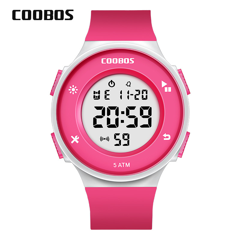 Digital 50m Waterproof Wristwatch Luminous Alarm Function Womens Watches Fashion Stopwatch Students' Swimming Watch 4 Colors 0991, Red
Digital 50m Waterproof Wristwatch Luminous Alarm Function Womens Watches Fashion Stopwatch Students' Swimming Watch 4 Colors 0991, Red