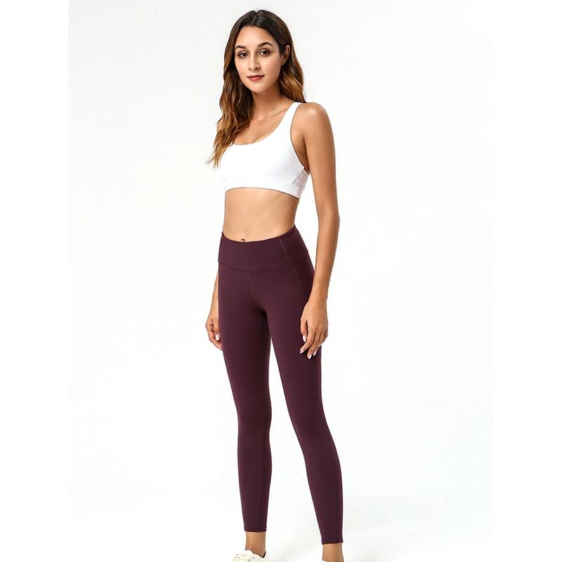 Gym Clothing Women Yoga Pants Ankle-length High Waist Double-sided Smooth Leggings Tight Trousers Running Sportswear Accessories, Black
Gym Clothing Women Yoga Pants Ankle-length High Waist Double-sided Smooth Leggings Tight Trousers Running Sportswear Accessories, Black