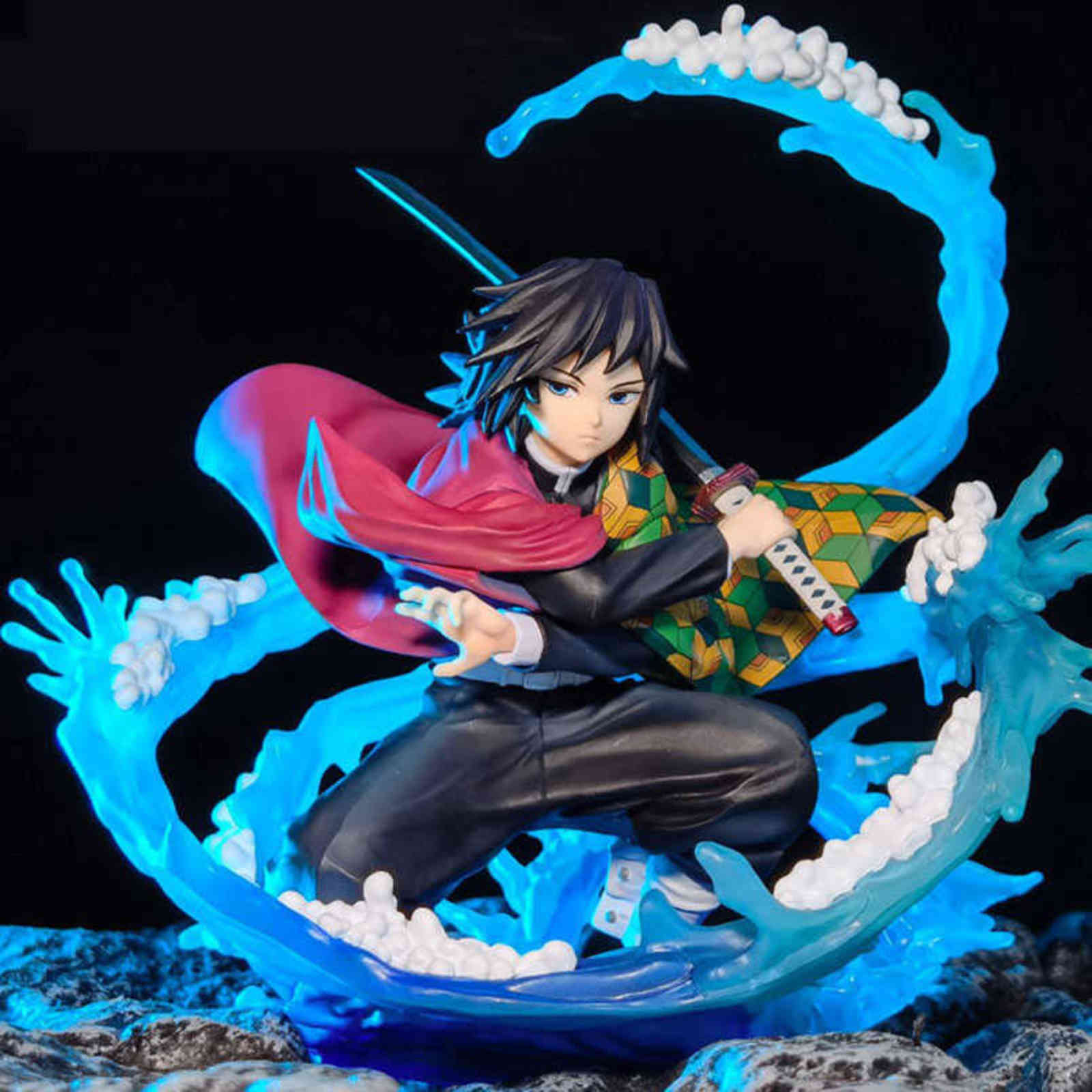 17cm Anime Demon Slayer Figure Demon Slayer Water breath Tomioka Giyuu PVC Action Figure Collectible Model Toys Kid Gift H1108, No box
17cm Anime Demon Slayer Figure Demon Slayer Water breath Tomioka Giyuu PVC Action Figure Collectible Model Toys Kid Gift H1108, No box