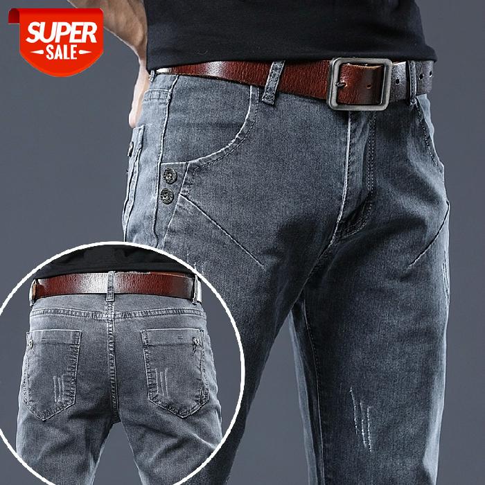 New Jeans Men Casual Flim Fit Denim Pants Stretch Straight Men Skinny Jeans Pants Gray Denim Trousers Fashion Streetwear #ZJ93, Black
New Jeans Men Casual Flim Fit Denim Pants Stretch Straight Men Skinny Jeans Pants Gray Denim Trousers Fashion Streetwear #ZJ93, Black