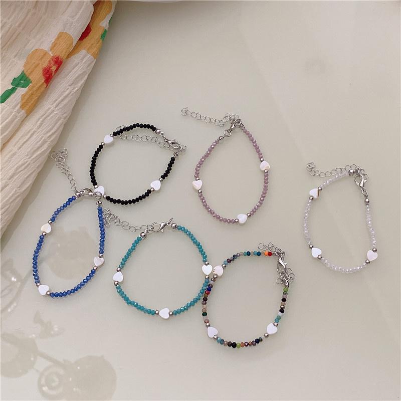 Beaded, Strands Fashion Pearl Bracelet Simple Love Crystal Strand Bracelets Arrivals
Beaded, Strands Fashion Pearl Bracelet Simple Love Crystal Strand Bracelets Arrivals