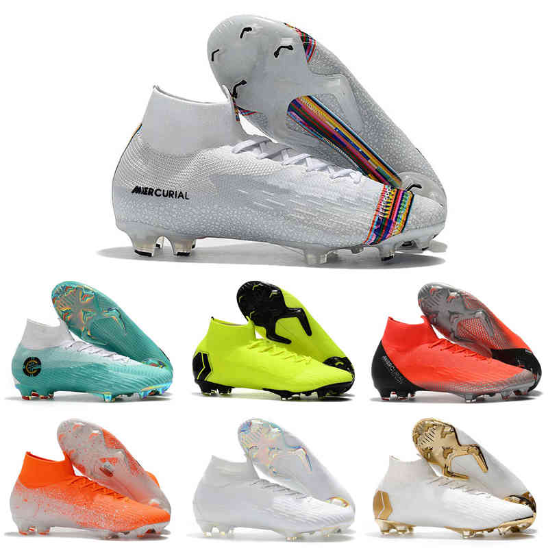 Discount Mercurial Superfly VI 360 Elite FG KJ 6 XII 12 Soccer Cleats Mens Women Neymar CR7 High Soccer Shoes Football Boots 35-45, Item #18
Discount Mercurial Superfly VI 360 Elite FG KJ 6 XII 12 Soccer Cleats Mens Women Neymar CR7 High Soccer Shoes Football Boots 35-45, Item #18