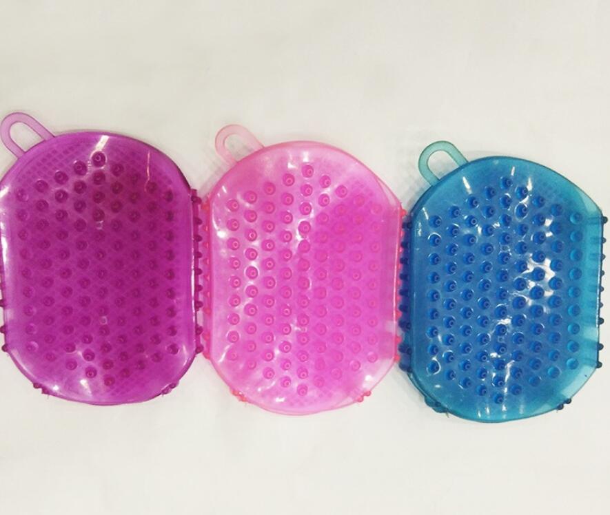 Bath Gloves Exfoliation Shower Bath Brush For Body Cleaning Silicone Exfoliating Brush Scrubber Bath Scrub Glove #202120