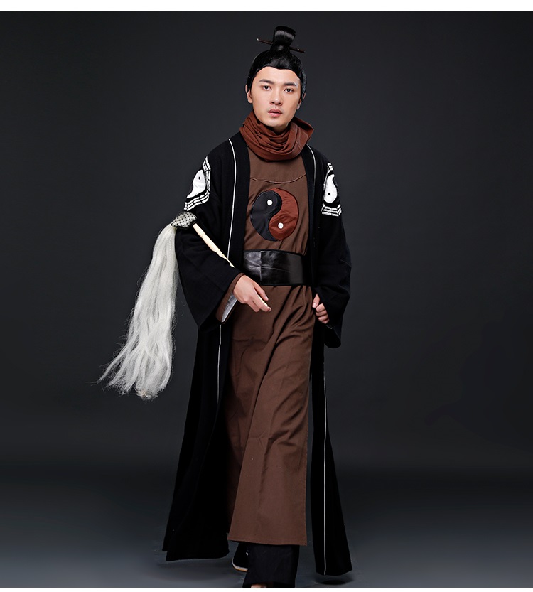 Taiji Film TVcostume outlaws marsh Water Margin Wu with the same style of ancient men's cotton and hemp Taoist Hanfu
Taiji Film TVcostume outlaws marsh Water Margin Wu with the same style of ancient men's cotton and hemp Taoist Hanfu