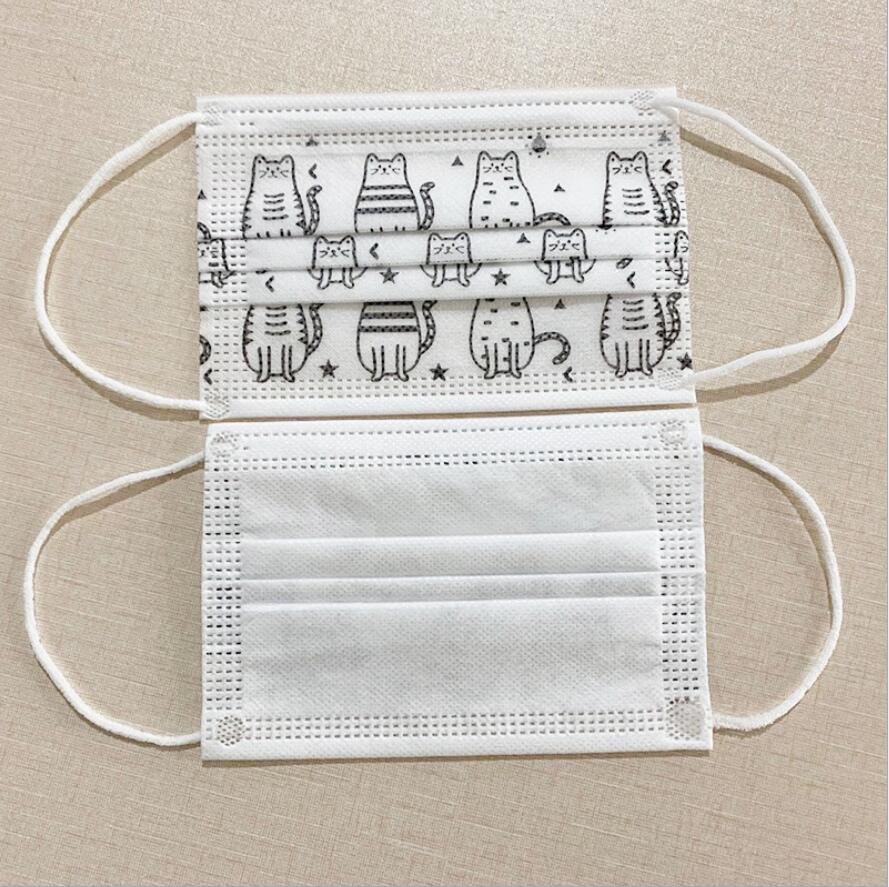 Fashion Adult Children 3Ply Anti-Dust Mouth Masks Disposable Face Mask Cute White Cat Dustproof Protective Man Woman PBT Melt-blown Nonwoven
Fashion Adult Children 3Ply Anti-Dust Mouth Masks Disposable Face Mask Cute White Cat Dustproof Protective Man Woman PBT Melt-blown Nonwoven