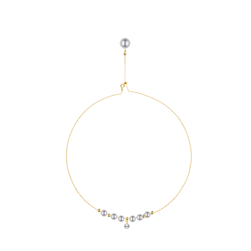 Elegant Natural Freshwater Pearl necklace Sterling Silver 18K Gold Plated Clavicle DIY Multipurpose Chain
Elegant Natural Freshwater Pearl necklace Sterling Silver 18K Gold Plated Clavicle DIY Multipurpose Chain