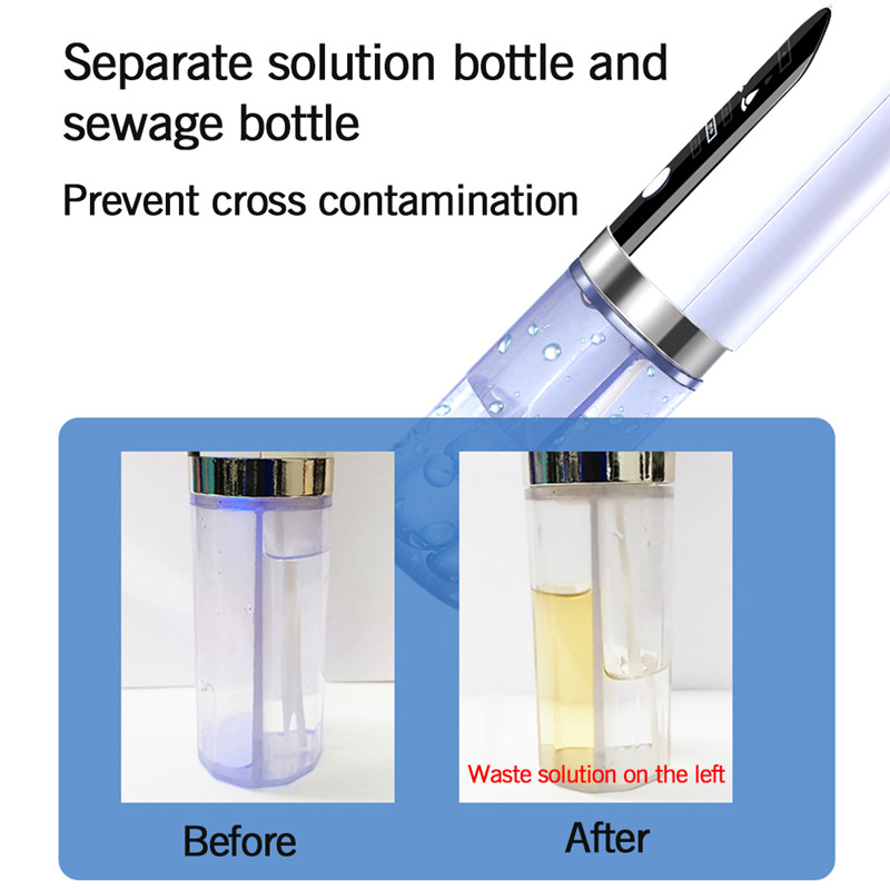 Electric Blackhead Remover Facial Vacuum Pore Blackhead Cleaner Small Bubble Water Cycle Acne Pimple Clean Beauty Skin Care Tool Limpiador De Espinill